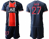 2020-21 Paris Saint-Germain 27 GANA Home Soccer Jerseys,baseball caps,new era cap wholesale,wholesale hats